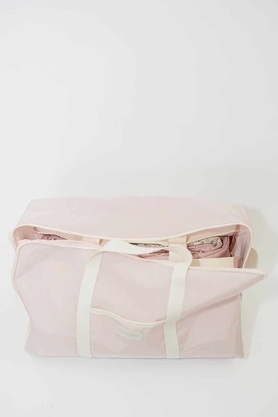 Portable Bedding Set Bags (Light Pink)