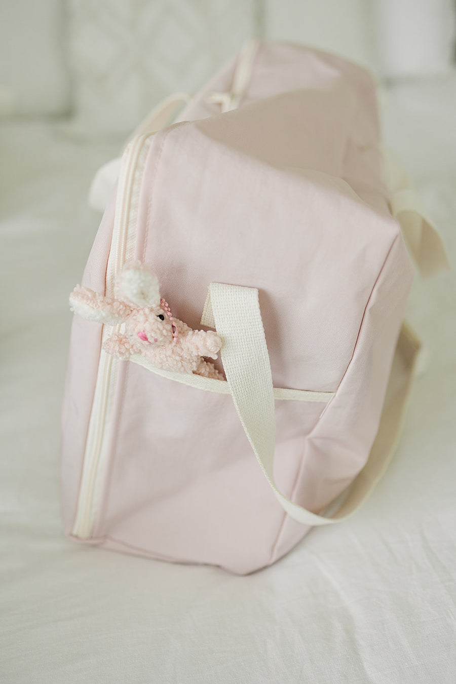 Portable Bedding Set Bags (Light Pink)