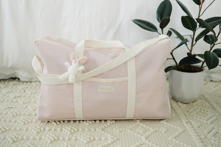 Portable Bedding Set Bags (Light Pink)