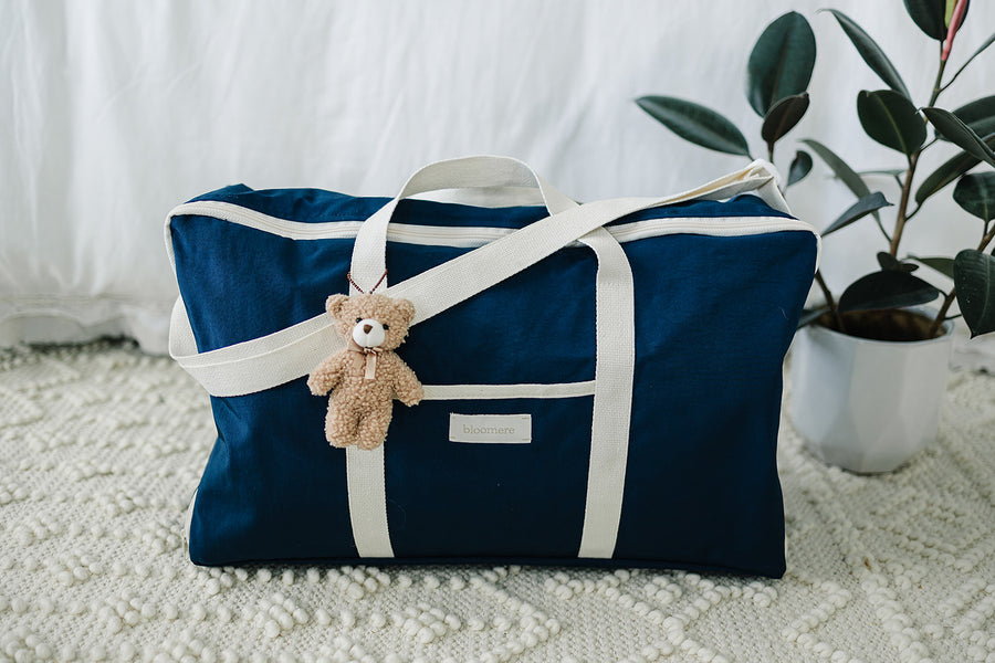 Portable Bedding Set Bags (Navy)