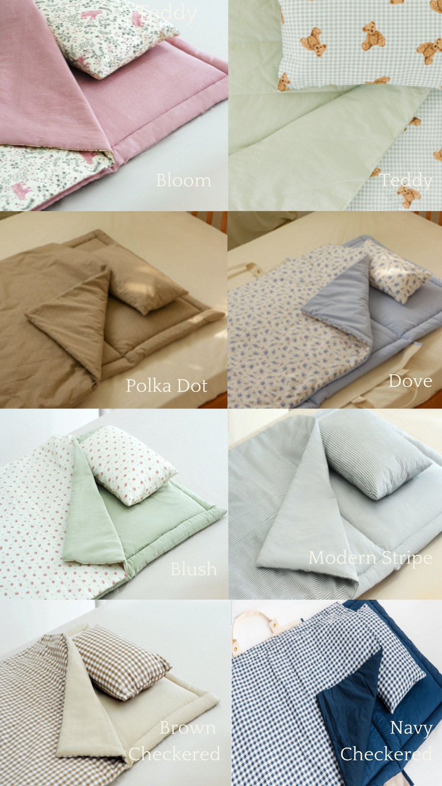 Back to School Set (Portable Bedding Set)