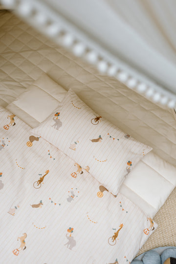 Organic Portable Bedding Set- Dreamy Animal