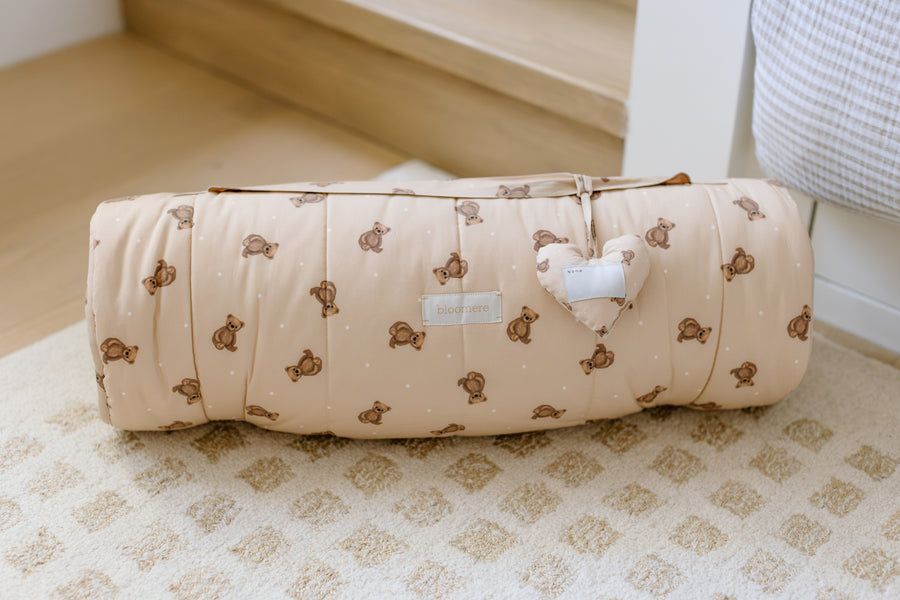 Organic Nap Mat- Teddy
