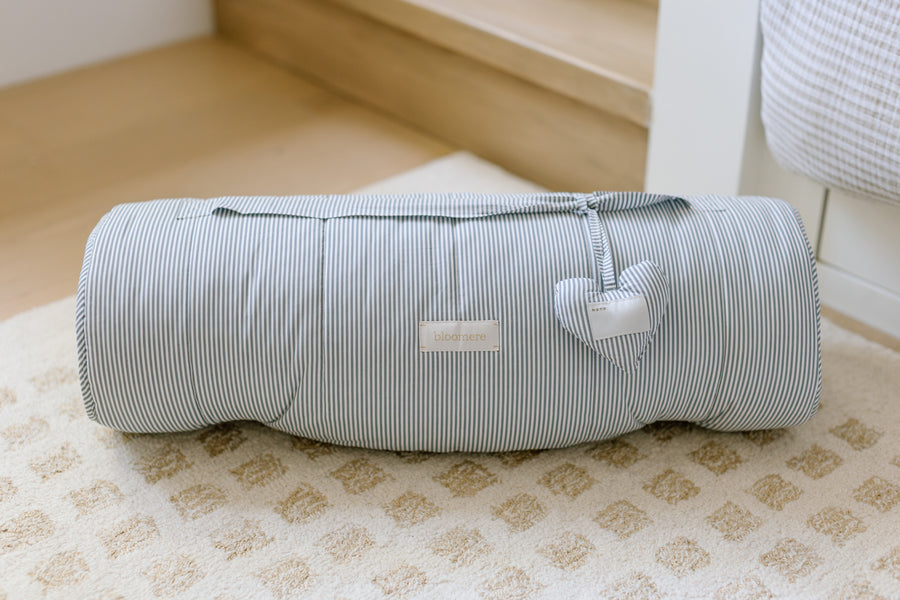 Organic Nap Mat- Modern Stripe