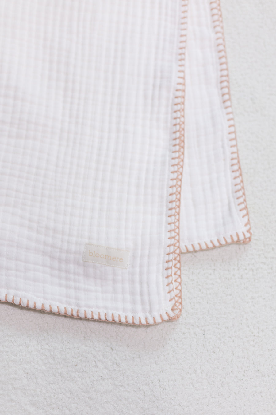 4 Layer Muslin Blanket (Brown, Pink)